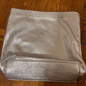 Marie Turnor silver clutch